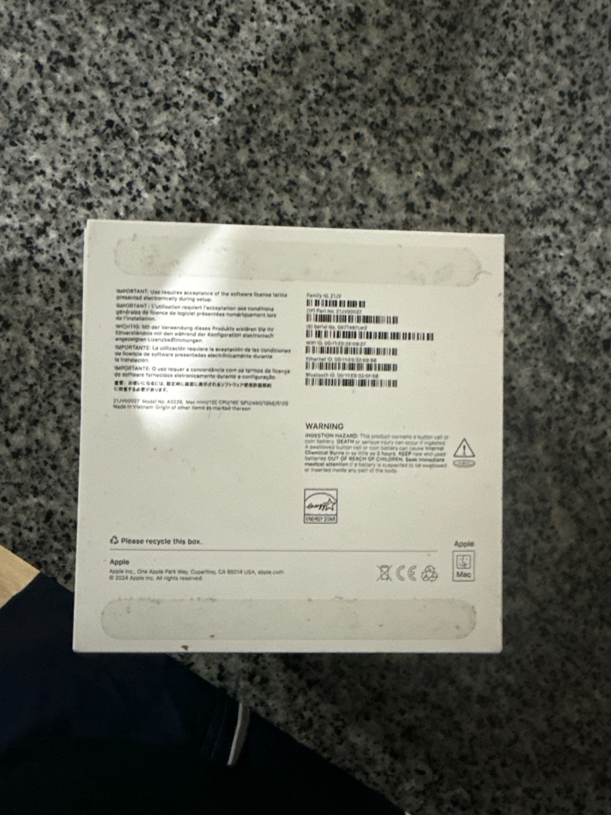 Apple Mac Mini M4 BOX ONLY for Resell Purposes Only No Accessories - Image 3